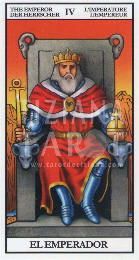 emperador tarot amor|El Emperador en el Tarot: Significados y Poder